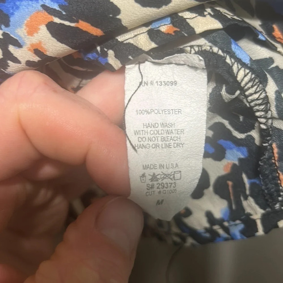 Reckless Hearts Leopard Print Blouse - Picture 4 of 5